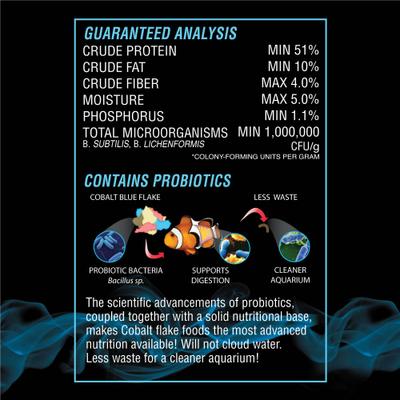 Show full view: Cobalt Aquatics Marine Omni Flakes Fish Food, 5-oz bottle slide 4 of 9