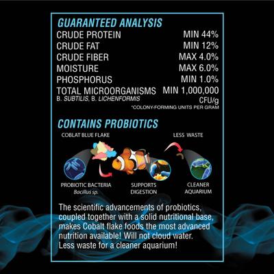 Show full view: Cobalt Aquatics Mysis Spirulina Flakes Fish Food, 1.2-oz bottle slide 4 of 9