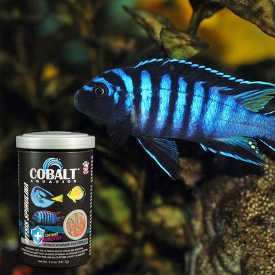 Show full view: Cobalt Aquatics Mysis Spirulina Flakes Fish Food, 1.2-oz bottle slide 5 of 9