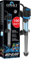 Cobalt Aquatics Neo-Glass Submersible Aquarium Heater, 100-watt