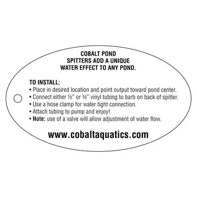 Show full view: Cobalt Aquatics Pond Spitter Fish Ornament, Patina, Small slide 5 of 6