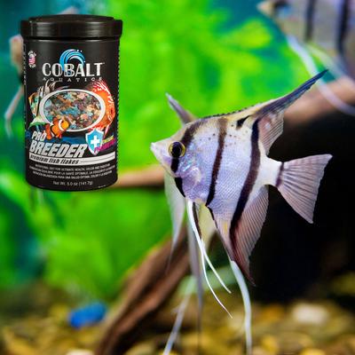 Show full view: Cobalt Aquatics Pro Breeder Flakes Fish Food, 16-oz tub slide 4 of 8