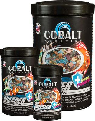 Show full view: Cobalt Aquatics Pro Breeder Flakes Fish Food, 16-oz tub slide 7 of 8