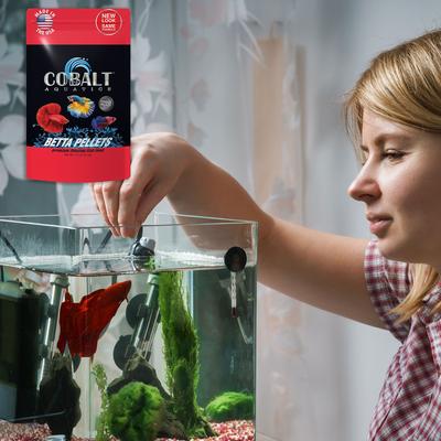 Show full view: Cobalt Aquatics Select Betta Pellet food, 1.2-oz bag, 2 count slide 5 of 6