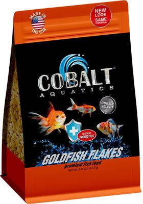 Show full view: Cobalt Aquatics Select Goldfish Color Fish Food, 5-oz pouch slide 1 of 7