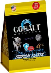 Cobalt Aquatics Select Tropical Flakes Fish Food, 5-oz pouch