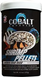 Cobalt Aquatics Shrimp Pellets Fish Food, 4.5-oz jar