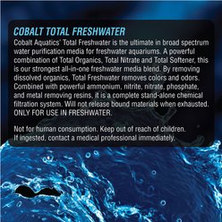 Cobalt Aquatics Total Freshwater Aquarium Organic Removing & Ion Exchange Resins, 20-oz bottle slide 2 of 5