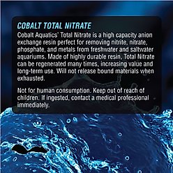 Cobalt Aquatics Total Nitrate, Phosphate & Metal Removing Resin, 12.5-oz bottle slide 2 of 5