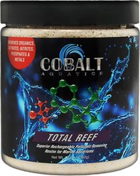 Cobalt Aquatics Total Reef Superior Rechargeable Pollutant Removing Marine Aquarium Resins, 13.5-oz bottle