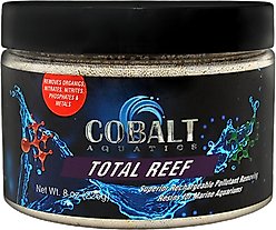 Cobalt Aquatics Total Reef Superior Rechargeable Pollutant Removing Marine Aquarium Resins, 8-oz bottle