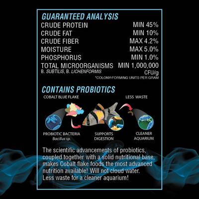 Show full view: Cobalt Aquatics Tropical Flakes Fish Food, 0.5-oz jar slide 4 of 8