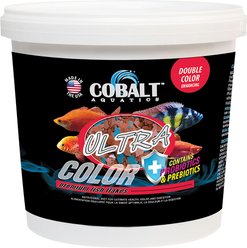 Cobalt Aquatics Ultra Color Flakes Fish Food, 1-lb jar