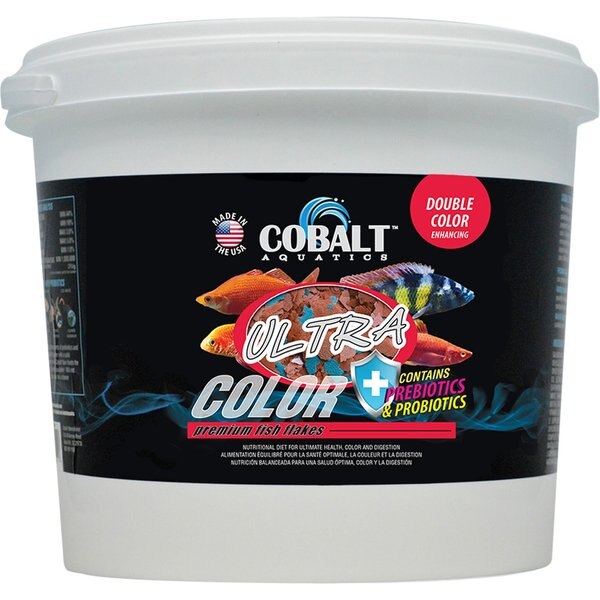 Cobalt Aquatics Ultra Worm Medley Flakes Fish Food