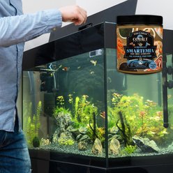 Cobalt Aquatics Ultra Smartemia Floating & Sinking Granule Fish Food, 11.5-oz bottle slide 2 of 2