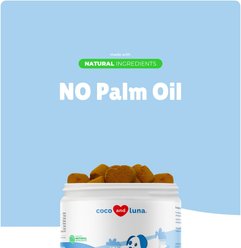 Coco and Luna Allergy Support with Quercetin & Bromelain Seasonal Allergies, Immune Support & Gut Health Soft Chew Supplement for Dogs, 90 count slide 2 of 7