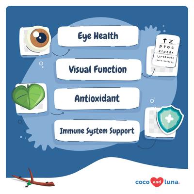 Show full view: Coco and Luna Eye Support Soft Chew Vision Supplement for Dogs, 90 count slide 3 of 9