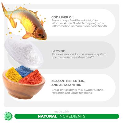 Show full view: Coco and Luna Eye Support Soft Chew Vision Supplement for Dogs, 90 count slide 4 of 9