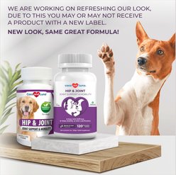 Coco and Luna Hip & Joint Bacon & Liver Flavor Dog Supplement, 120 count slide 2 of 7