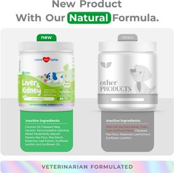 Coco and Luna Milk Thistle Hepatic Support Soft Chew Liver & Kidney Supplement for Dogs, 90 count slide 2 of 7