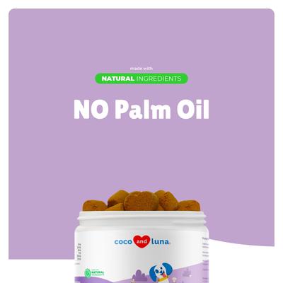 Show full view: Coco and Luna Mushroom Complex Soft Chew Immune Support Supplement for Dogs, 90 count slide 5 of 8