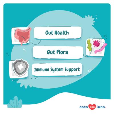 Show full view: Coco and Luna Probiotics Soft Chew Diarrhea & Gas Support Supplement for Dogs, 90 count slide 3 of 8