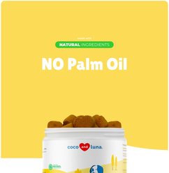 Coco and Luna SAMe S-Adenosyl-L-Methionine Soft Chew Liver Supplement for Dogs, 90 count slide 2 of 7