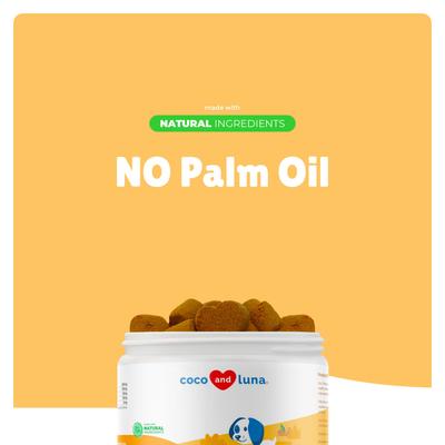 Show full view: Coco and Luna Turmeric Curcumin with Collagen, BioPerine & Fish Oil Soft Chew Joint Supplement for Dogs, 90 count slide 5 of 9