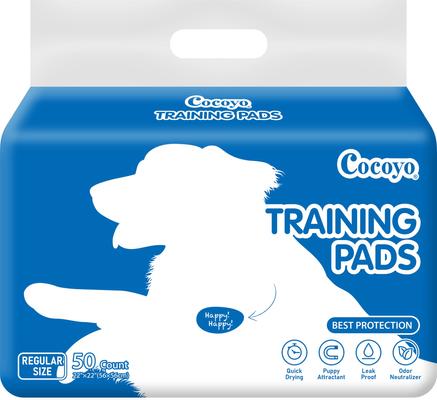 COCOYO Best Value Dog Training Pad, 22-in x 22-in, 50 count