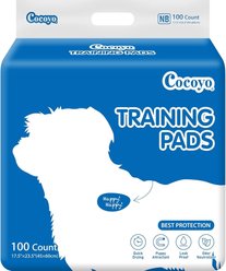 COCOYO Best Value Super Absorbent & Leak Proof Unscented Dog Training Pads, 17.5 x 23.5-in, 100 count
