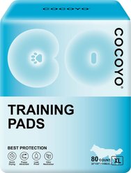 COCOYO Best Value Super Absorbent & Leak Proof Unscented Dog Training Pads, 28 x 34-in, 80 count