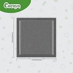 COCOYO Carbon Odor Eliminator with Charcoal Unscented Dog Training Pads, 22 x 22-in, 100 count slide 2 of 5