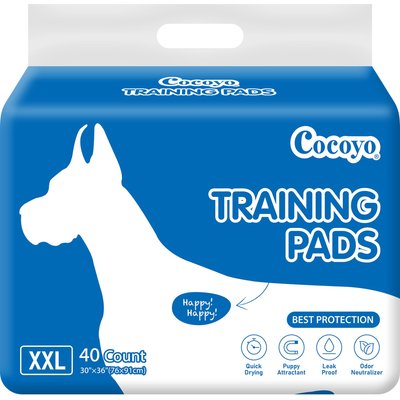 COCOYO COCOYO Dog Training Pads, 30-in x 36-in, 40 Count