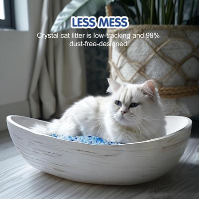 Show full view: COCOYO Silica Gel Crystal Unscented Cat Litter, 4.3-lb bag, 4 count slide 5 of 8