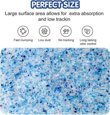 Show full view: COCOYO Silica Gel Crystal Unscented Cat Litter, 4.3-lb bag, 4 count slide 4 of 8