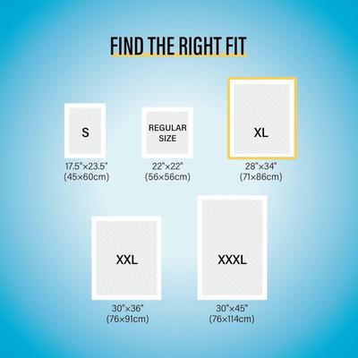 Show full view: COCOYO X-Large Training Pads, 28" x 34", 40 count slide 4 of 9