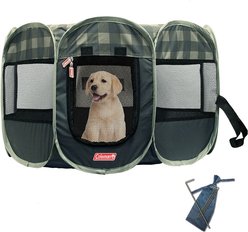 Coleman Camo Dog Playpen, Medium