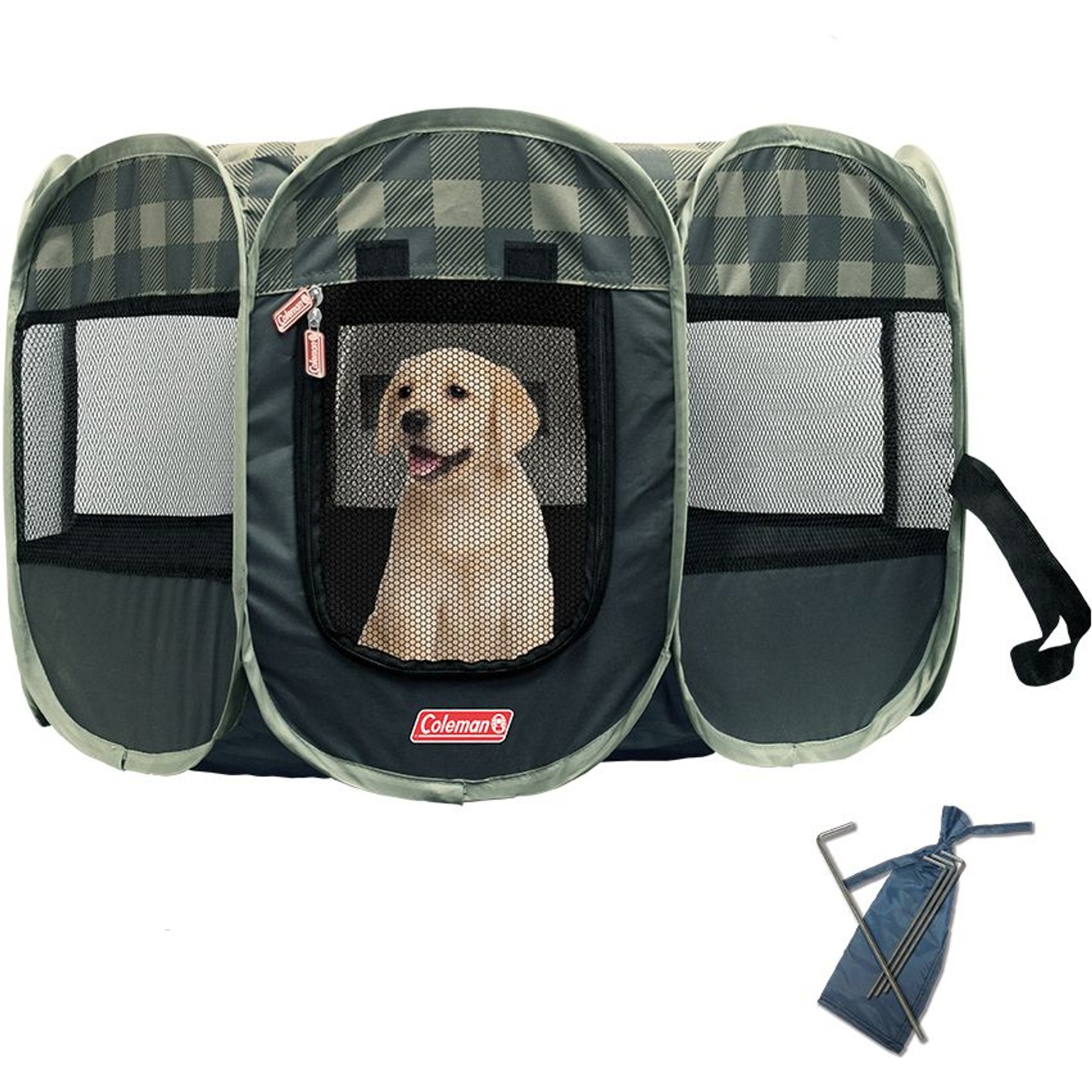 Coleman Camo Dog Playpen, Medium