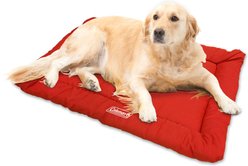 Coleman Roll-Up Travel Dog Bed, Red slide 2 of 5