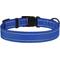 Show in main carousel: CollarDirect Adjustable Reflective Nylon Dog Collar, Blue, Small slide 3 of 9
