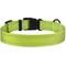 Show in main carousel: CollarDirect Adjustable Reflective Nylon Dog Collar, Lime Green, Large slide 2 of 8