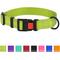 Show in main carousel: CollarDirect Adjustable Reflective Nylon Dog Collar, Lime Green, X-Large slide 7 of 8