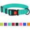 Show in main carousel: CollarDirect Adjustable Reflective Nylon Dog Collar, Mint Green, Medium slide 7 of 8