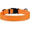 Show in main carousel: CollarDirect Adjustable Reflective Nylon Dog Collar, Orange, Small slide 3 of 9