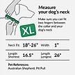 Show in main carousel: CollarDirect Adjustable Reflective Nylon Dog Collar, Orange, X-Large slide 5 of 8