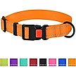 Show in main carousel: CollarDirect Adjustable Reflective Nylon Dog Collar, Orange, X-Large slide 7 of 8