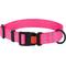 Show in main carousel: CollarDirect Adjustable Reflective Nylon Dog Collar, Pink, X-Large slide 1 of 8