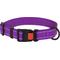 Show in main carousel: CollarDirect Adjustable Reflective Nylon Dog Collar, Purple, X-Small slide 1 of 7