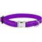 Show in main carousel: CollarDirect Adjustable Reflective Nylon Dog Collar, Purple, X-Small slide 2 of 7