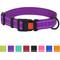 Show in main carousel: CollarDirect Adjustable Reflective Nylon Dog Collar, Purple, X-Small slide 6 of 7